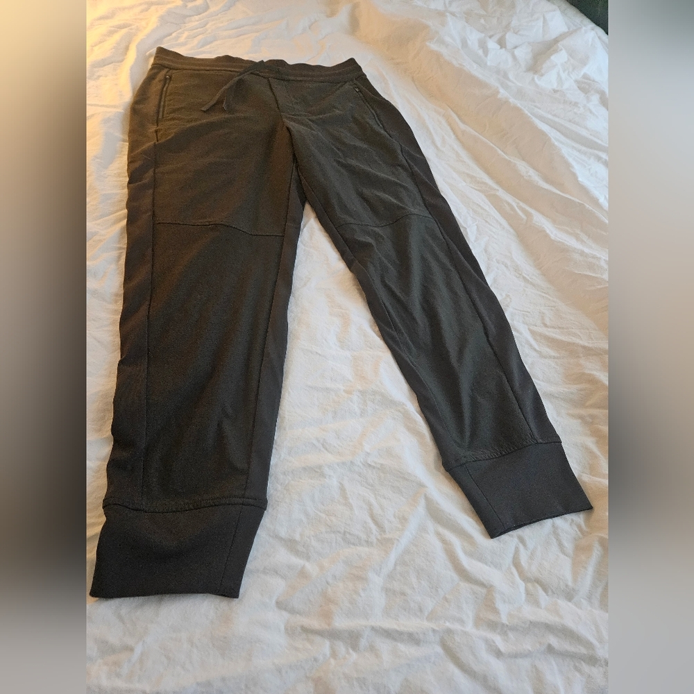 Women's Army Green Drawstring Jogger Pants